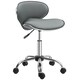 image 6 of HOMCOM Office Chair Beauty Salon Rolling Technician Stool Chair Grey