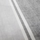 image 4 of Textured Banded Stripe Reversible Duvet Cover Set | Grey | Charcoal Grey
