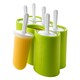 image 1 of Classic Ice Pop Mould - Set with 6 Sticks for Homemade Pops | Green | Green