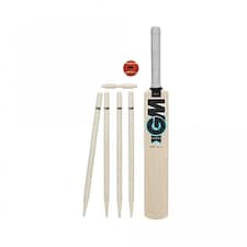 Gunn And Moore Diamond Cricket Set - Cream/Red/Blue - 3
