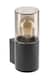 image 6 of CGC BLUEBELL Black Outdoor Cylinder Wall Light | Black | Black | Height: 22 cm, Width: 9 cm, Depth: 12 cm
