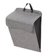 image 1 of Living and Home Foldable Medium Laundry Hamper | Grey
