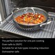 image 5 of Durastone Black 28cm Shallow Casserole Pan with Lid, Oven Safe, All hob Compatible