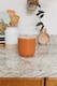 image 2 of KitchenCraft Kitchen Canister Terracotta Wood 12x12cm