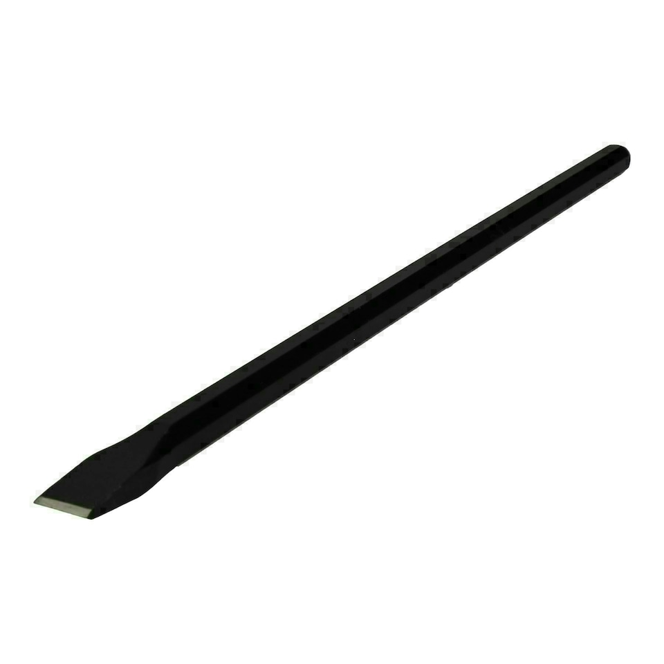 image 1 of 18" x 3/4" Black Cold Chisel hardened Steel Constant For Brick Stone Block Steel