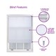 image 5 of 140cm Wide Daylight Roller Blind 165cm Drop | Cream | Cream