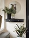 image 7 of SoBuy FRG43-SCH,Floating Shelf with 2 Drawers | Black | Black | 1