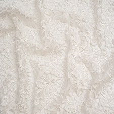 Minerva Core Range Cream Heavy Guipure Lace Fabric for Bridal, Dressmaking, 137cm / 53" Wide - per metre