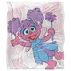 image 1 of Sesame Street On The Streets Abby Blanket - Multicoloured - One Size