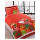 image 1 of Rapport Dear Santa Christmas Duvet Cover Set - Red - Single Red | Single