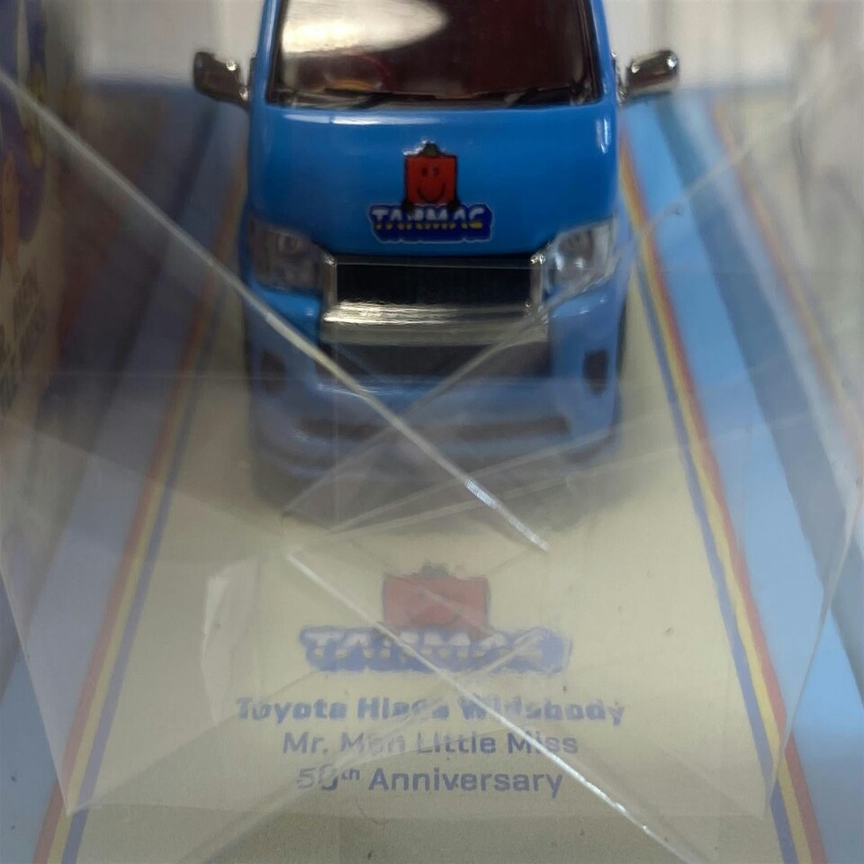 image 1 of Mr Men Little Miss 50th Anniversary Toyota Hiace Widebody 1:64 Tarmac Works