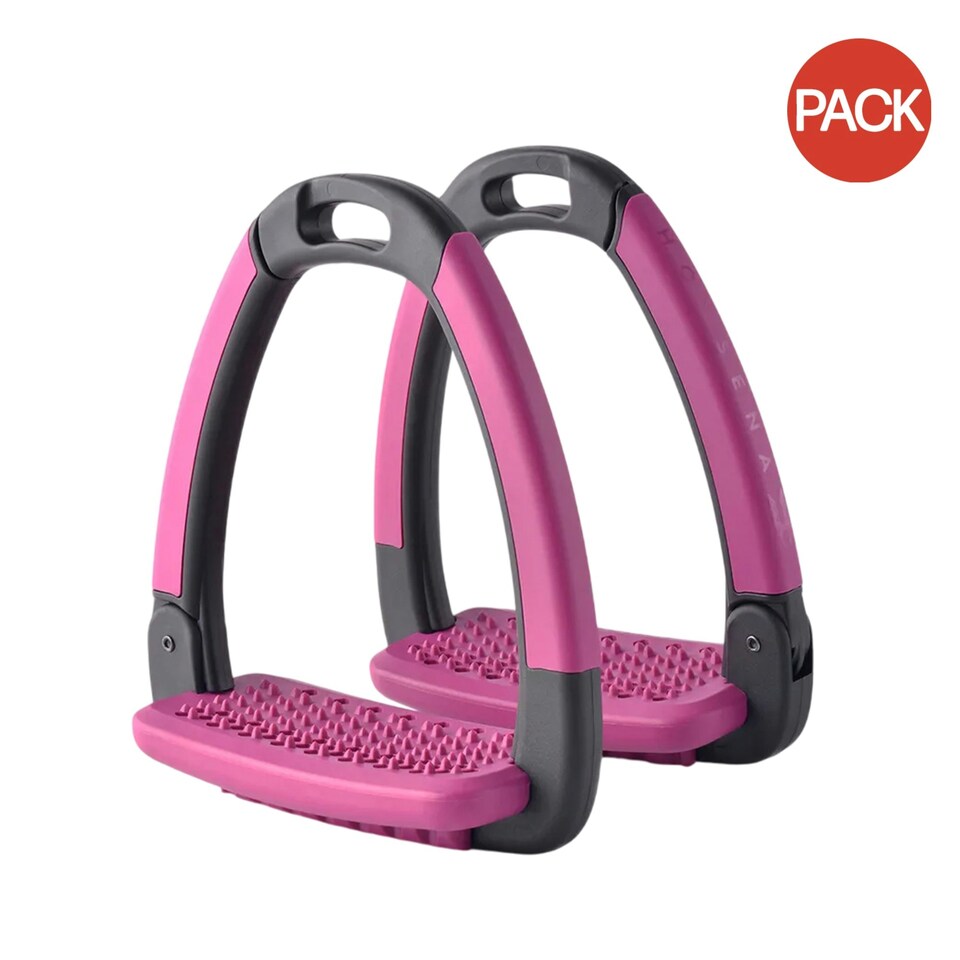 image 1 of Horsena Horse Stirrup Treads (Pack of 2) - Purple Rain - One Size