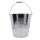 image 5 of 10L Galvanised Steel Metal Bucket Pail Water Coal Fire Greenhouse Garden Plants 2pc