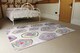 image 3 of Hand Painted Multicolor Watercolor Rug | Multi