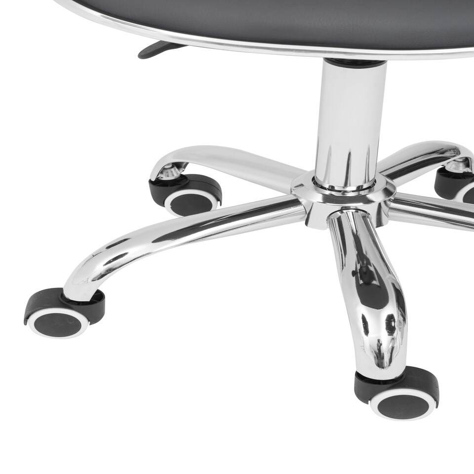 image 1 of Interiors by Premier Fran Black PU Home Office Chair