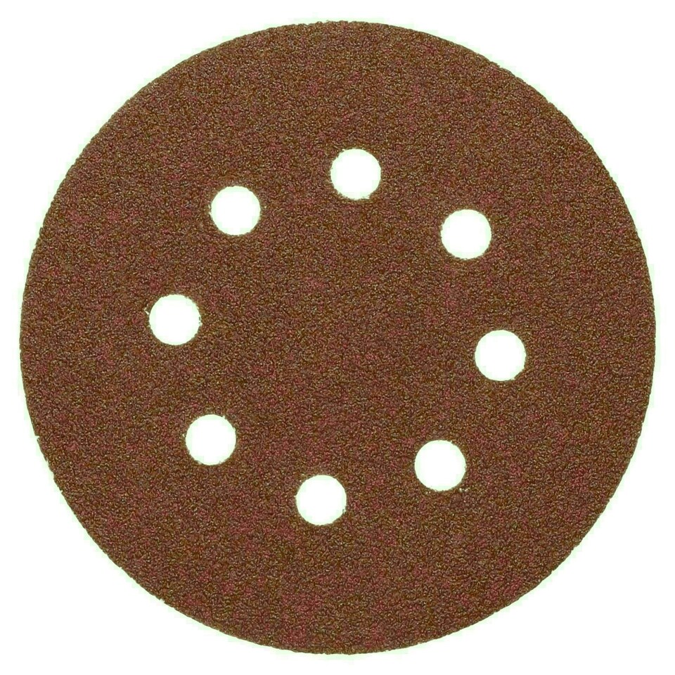 image 1 of 125mm 5" Hook And Loop Sanding Sander Abrasive DA Discs Coarse 60 Grit 50pc