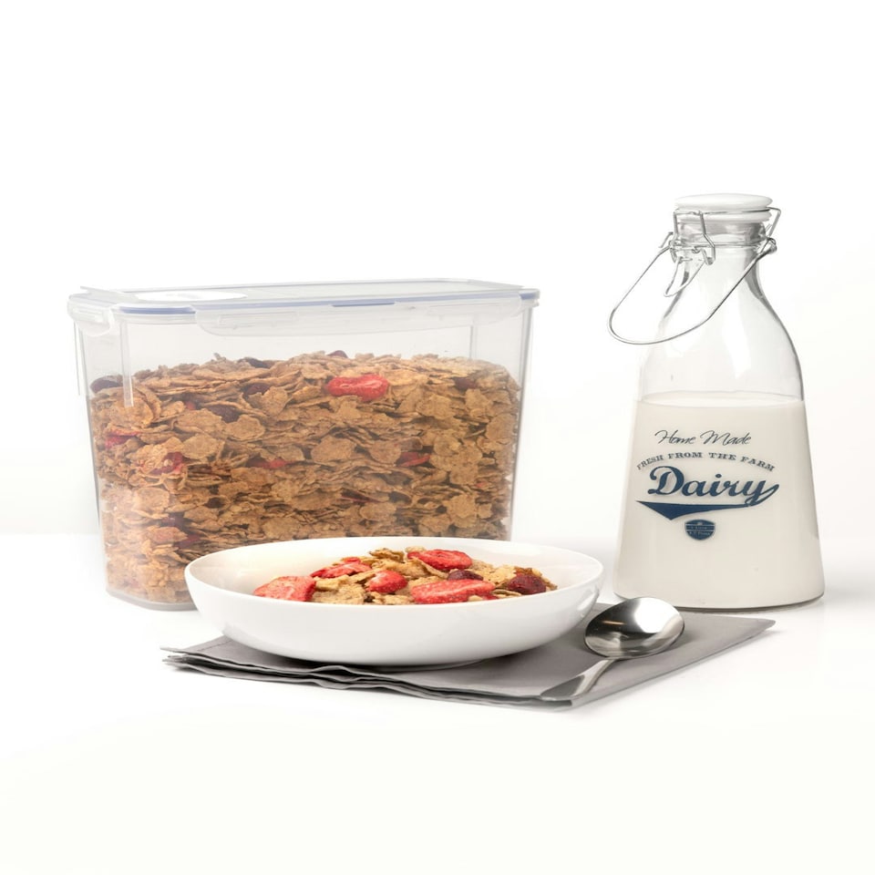 image 1 of LocknLock Classic Slimline Cereal Container Kitchen Food Storage Box - 3.4 L