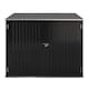 image 5 of Living and Home Galvanized Steel Outdoor Bicycle Storage Shed, Black | Black | 1