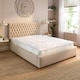 image 2 of Slumberdown Sleep Soundly Mattress Topper, 2.5cm, Single | White | Single