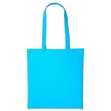 Nutshell Plain Strong Shoulder Shopper Bag - Hawaiian Blue - One Size