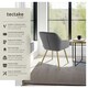 image 2 of Dining Chair Marilyn - corduroy look, upholstered, armchair, continuous backrest - per piece Grey | Grey/Gold
