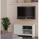 image 4 of WILDWOOD WOOD VENEER TV STAND 50 RUSTIC GREY Grey | Grey