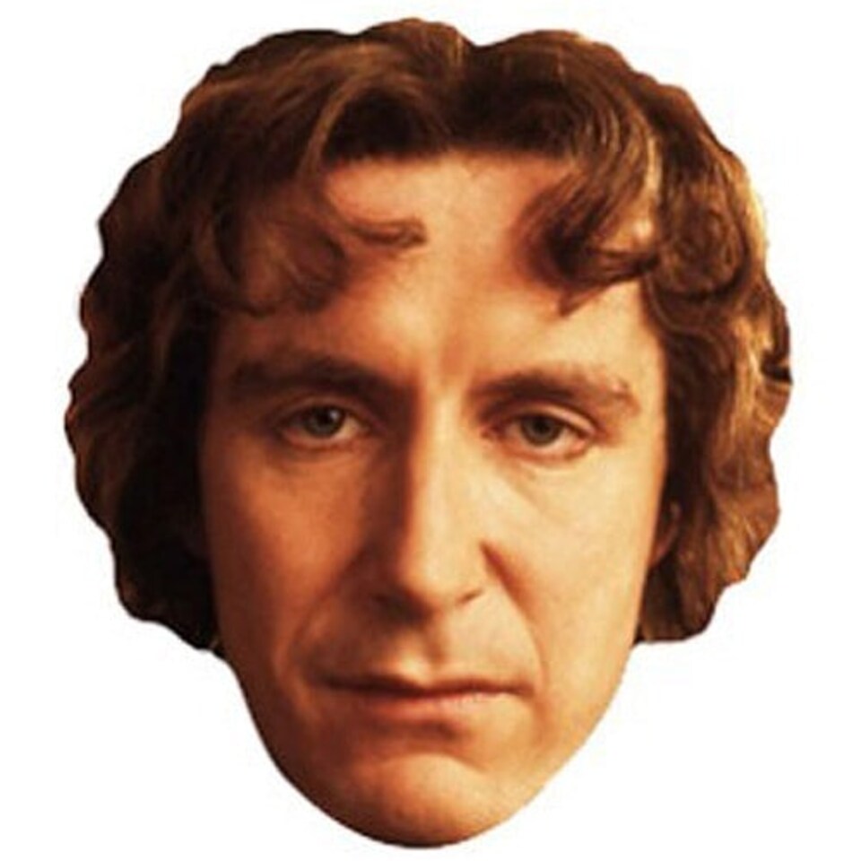 Dr Who The 8th Doctor Cardboard Face Mask