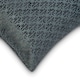image 3 of Textured Velvet 45cm x 45cm Charcoal Cushion Set of 4 | Grey | 45cm x 45cm x 10cm | 4