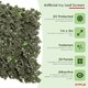 image 6 of Artificial Ivy Leaf Screen Roll Hedge Garden Fence 1m x 3m