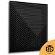image 9 of NOVECRAFTO Decorative 3D Wall Panels (50cm x 50cm) Chevron Line Design PVC Cladding Panel