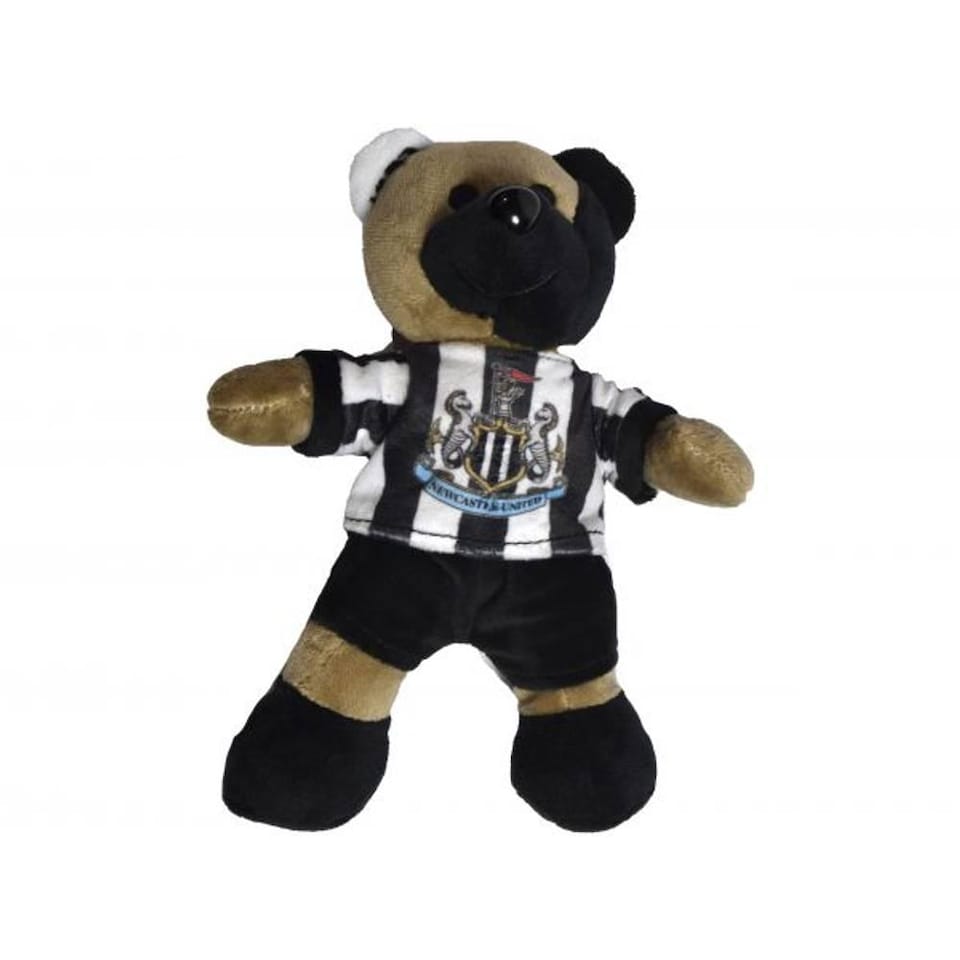 Newcastle United FC Super Fan Teddy Bear | Black | Black/White/Brown | 1