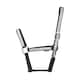 image 1 of HyVIZ Silva Flash Horse Headcollar - Black/Silver - Pony