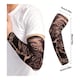 image 4 of Gladiator Accessory Set - 3 Pcs - Wig, Hammer & Tattoo Sleeves | Multi | One Size