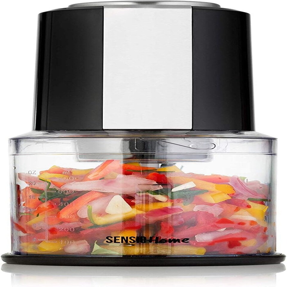 image 1 of Sensio Home Food Chopper Electric Dicer 600ml Blending Bowl 300W
