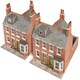 image 3 of Metcalfe Red Brick Terraced Houses (2) Card Kit