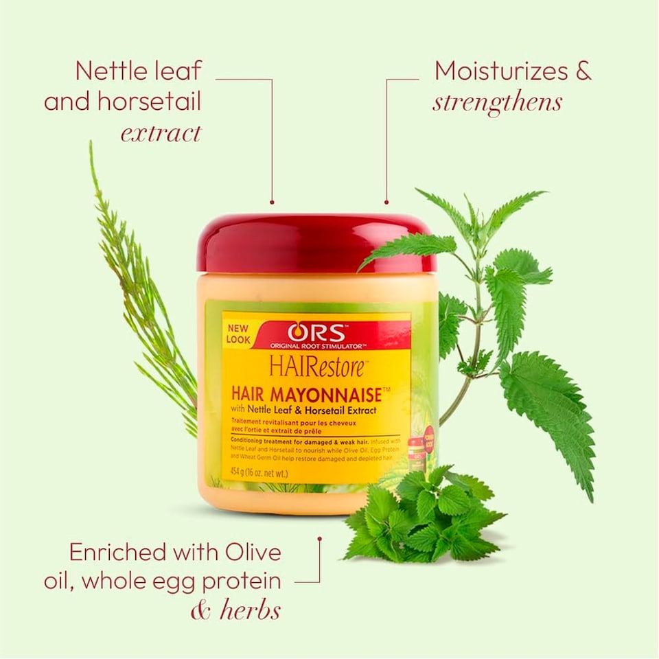 image 1 of ORS Hairestore Hair Mayonnaise With Nettle And Hetail Extract 227 g