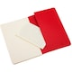 image 3 of Moleskine Cahier Large Plain Journal - Cranberry Red - One Size