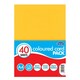 image 4 of 40 A4 Coloured Cards 220gsm