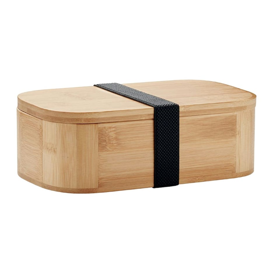 image 1 of MidOcean Laden Bamboo Large 1000ml Lunch Box - Wood - One Size