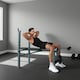 image 8 of HOMCOM Adjustable Multi Gym Weight Bench Barbell Stand Chest Leg Abs Training