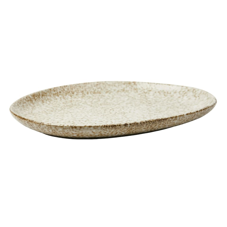 image 1 of Vinga Nuvem Serving Plate - Beige - One Size Brown