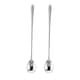 image 1 of Just The Thing Pack Of 2 Stainless Steel Ice Cream Spoons