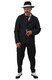 image 1 of Pinstripe 1920's Gangster Costume | Multi | S