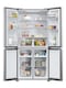 image 2 of Haier HCR3818ENMM 83.3cm Total No Frost Multi Door Fridge Freezer - Inox