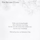 image 5 of Second Nature Collectable Keepsakes Valentine's Day Card with Love Lettering and Hearts