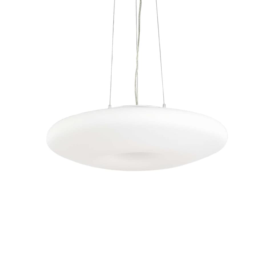 image 1 of Glory 5 Light Large Ceiling Pendant White, E27