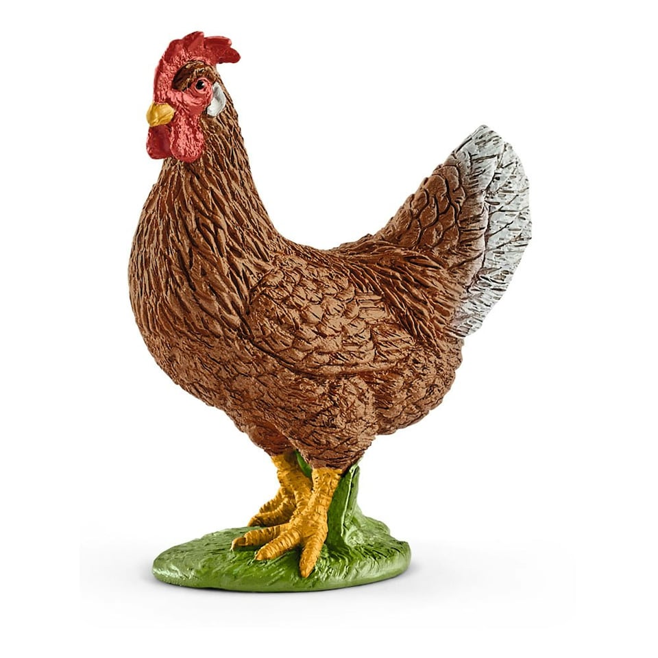 image 1 of SCHLEICH Farm World Hen Toy Figure