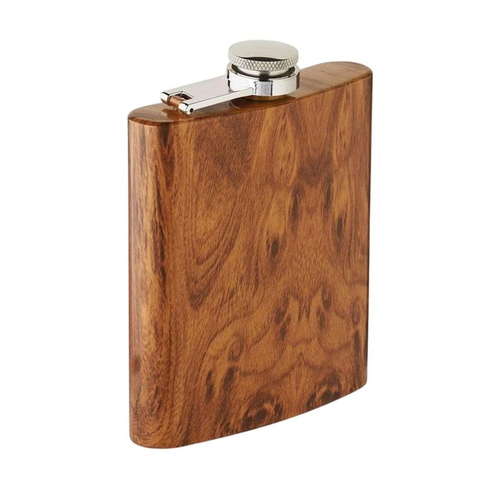 image 1 of MidOcean Namib 190ml Hip Flask - Brown - One Size Brown