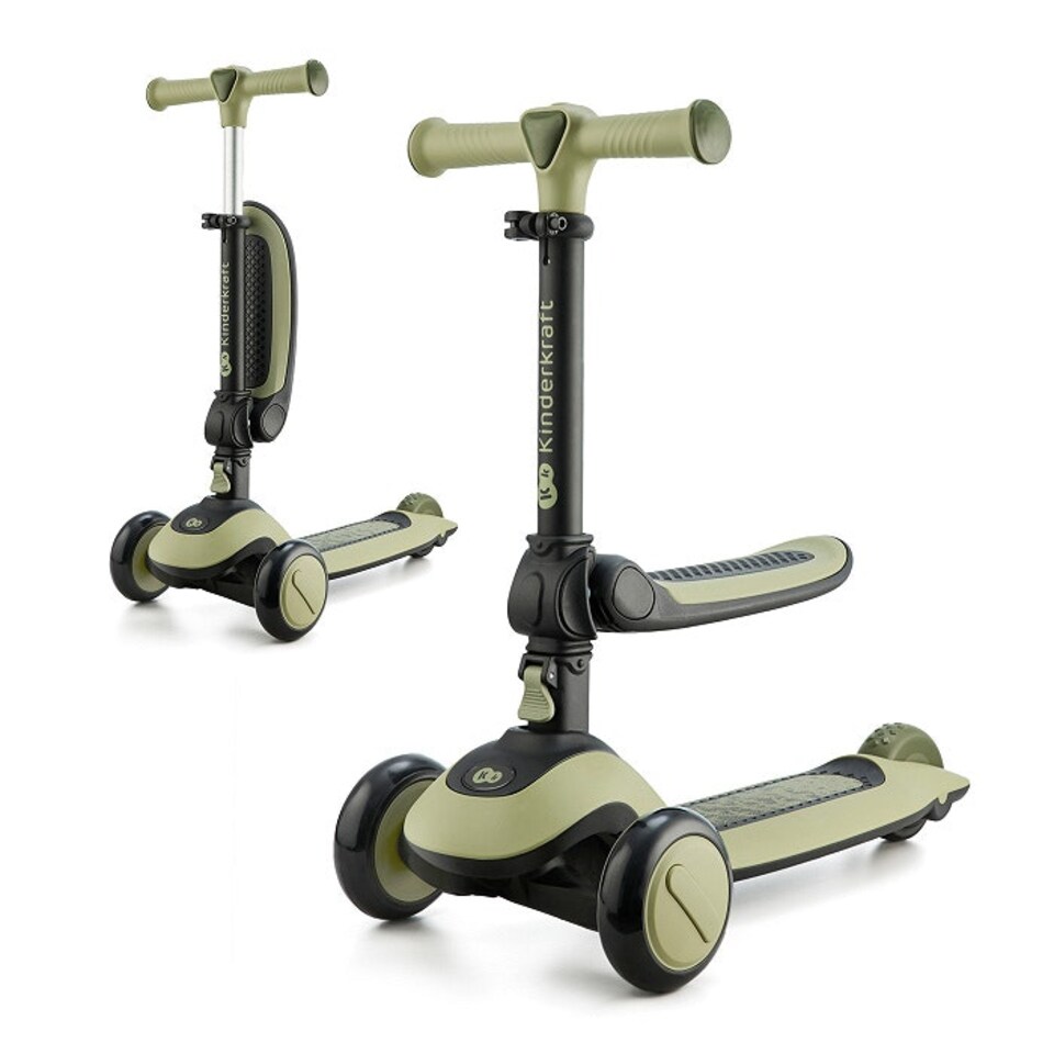 image 1 of Kinderkraft Halley 3 Wheel Scooter Pink