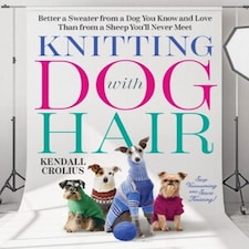 Knitting with Dog Hair Paperback Book
